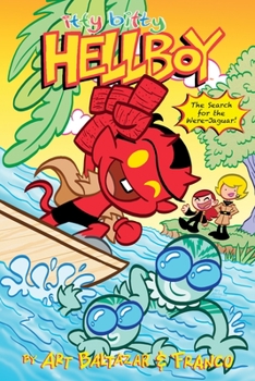 Paperback Itty Bitty Hellboy: The Search for the Were-Jaguar! Book