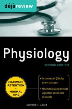 Paperback Deja Review Physiology Book