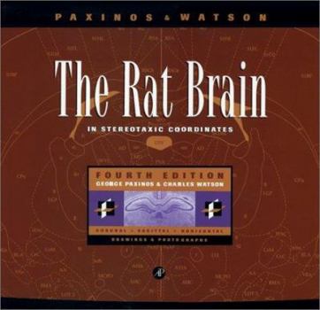 Paperback The Rat Brain in Stereotaxic Coordinates Book