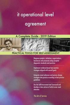 Paperback it operational level agreement A Complete Guide - 2019 Edition Book