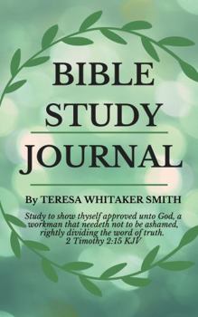 Paperback BIBLE STUDY JOURNAL Book