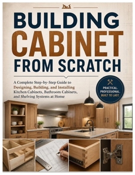 Paperback Building Cabinet from Scratch: A Complete Step-by-Step Guide to Designing, Building, and Installing Kitchen Cabinets, Bathroom Cabinets, and Shelving Book