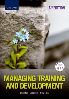 Paperback Managing Training and Development in South Africa Book