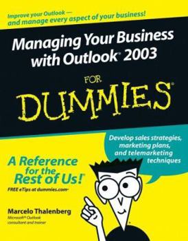 Paperback Managing Your Business with Outlook 2003 for Dummies Book