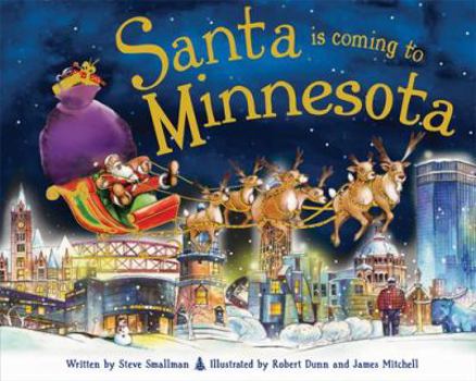 Hardcover Santa Is Coming to Minnesota Book