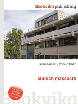 Paperback Munich Massacre Book