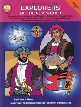 Paperback Explorers of the New World, Grades 4 - 7 Book
