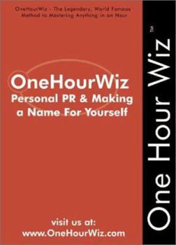 Paperback Personal PR and Making a Name for Yourself Book