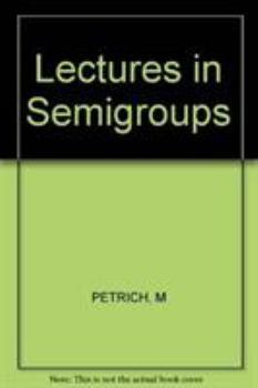 Hardcover Lectures in Semigroups Book