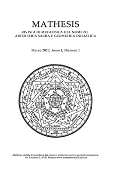 Paperback Mathesis: Rivista di metafisica del numero, aritmetica sacra e geometria iniziatica [Italian] Book