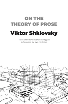 Paperback On the Theory of Prose Book