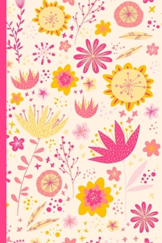 Weekly Planner: A Week to View Diary and Organiser - Monday Start with High Summer Flowers Cover Art