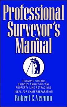 Hardcover Professional Surveyor's Manual Book