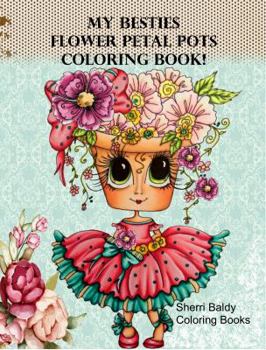 Paperback My Besties Flower Petal Pots Coloring Book