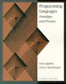 Hardcover Programming Languages: Paradigm & Practice Book