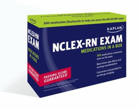 Cards Kaplan NCLEX-RN Exam Medications in a Box Book
