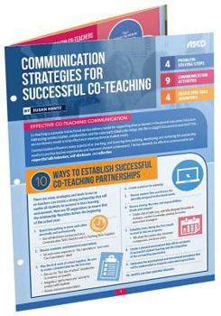 Misc. Communication Strategies for Successful Co-Teaching (Quick Reference Guide) Book