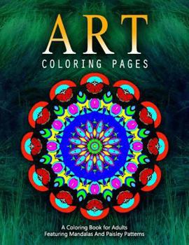 Paperback ART COLORING PAGES - Vol.7: adult coloring pages Book