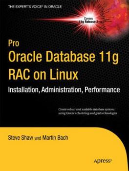 Paperback Pro Oracle Database 11g Rac on Linux Book