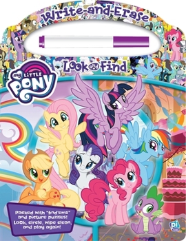 Board book Hasbro My Little Pony: Write-And-Erase Look and Find Book