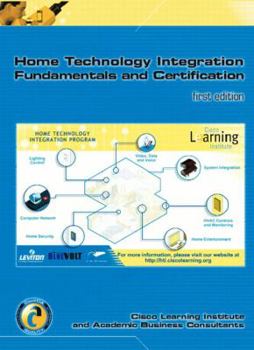 Hardcover Home Technology Integration+ (Text & Lab Manual W/Software Certification Kit) Book