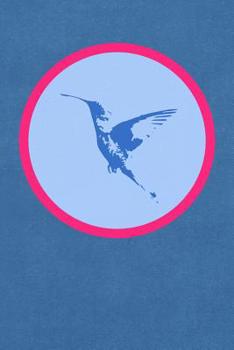 Paperback Hummingbird In Flight: Lined Notebook Journal Book