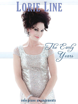 Paperback Lorie Line: The Early Years: Solo Piano Arrangements Book