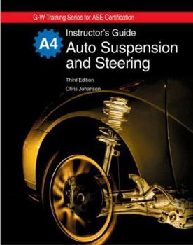 Paperback Auto Suspension and Steering, A4 Book