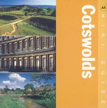 Paperback AA Mini Guide Cotswolds Book