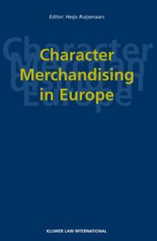 Hardcover Character Merchandising in Europe: Book