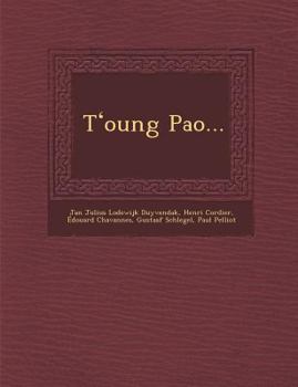 Paperback T&#699;oung Pao... [French] Book
