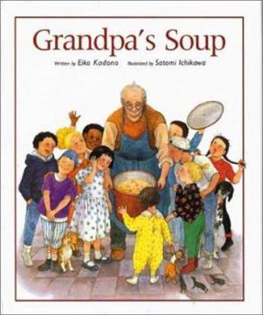 Hardcover Grandpa's Soup Book