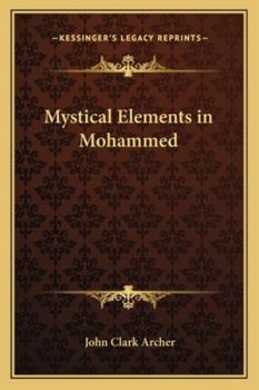 Paperback Mystical Elements in Mohammed Book