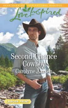 Mass Market Paperback Second-Chance Cowboy [Large Print] Book