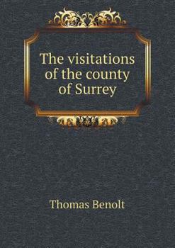 Paperback The visitations of the county of Surrey Book