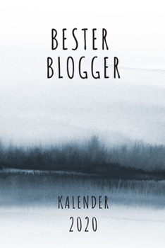 BESTER Blogger KALENDER 2020: Cooles Geschenk für einen Blogger - Kalender Geschenkidee für das Jahr 2020 im White Black Design - mit zusätzlicher ... - Neujahrs Geschenk (German Edition)
