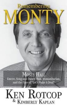 Hardcover Remembering Monty Hall: Let's Make a Deal (hardback) Book