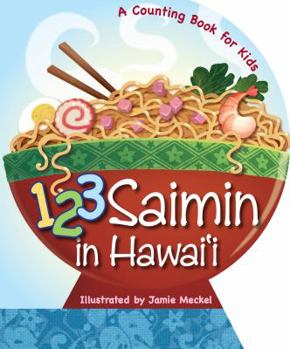 Board book 123 Saimin in Hawaii Book