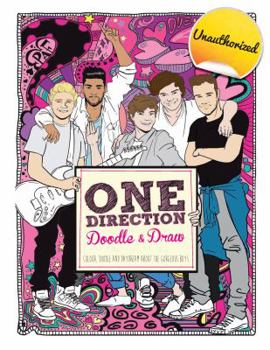 Paperback One Direction Doodles: Color, Doodle, and Daydream about the Gorgeous Boys Book