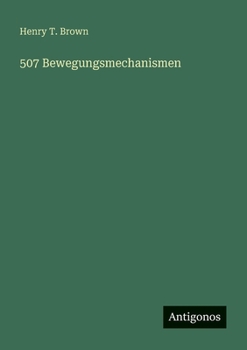 Paperback 507 Bewegungsmechanismen [German] Book