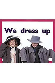 Paperback We Dress Up: Individual Student Edition Magenta (Level 1) Book