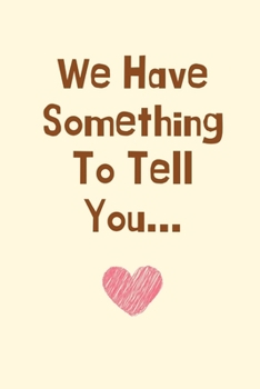 We Have Something To Tell You…: Pregnancy Announcement Gifts for Grandparents, Baby Announcement Gifts for Grandparents,You're Going To Be Grandparents, We're Pregnant Gifts, Surprise Pregnancy Gifts