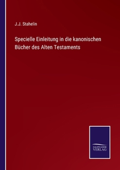 Paperback Specielle Einleitung in die kanonischen Bücher des Alten Testaments [German] Book