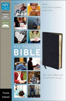 Bonded Leather Thinline Bible-NIV Book