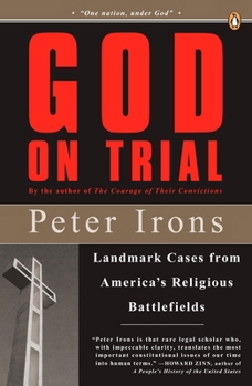 Paperback God on Trial: Landmark Cases from America's Religious Battlefields Book