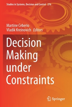 Paperback Decision Making Under Constraints Book