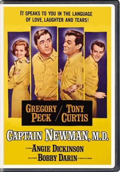 DVD Captain Newman, M.D. Book