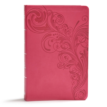 Imitation Leather KJV Giant Print Reference Bible, Pink Leathertouch [Large Print] Book