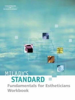 Paperback Milady's Standard Fundamentals for Estheticians 9e - Workbook Book