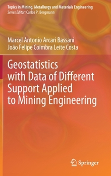 Hardcover Geostatistics with Data of Different Support Applied to Mining Engineering Book
